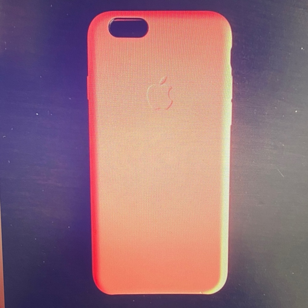 Apple Vivid Red iPhone Case